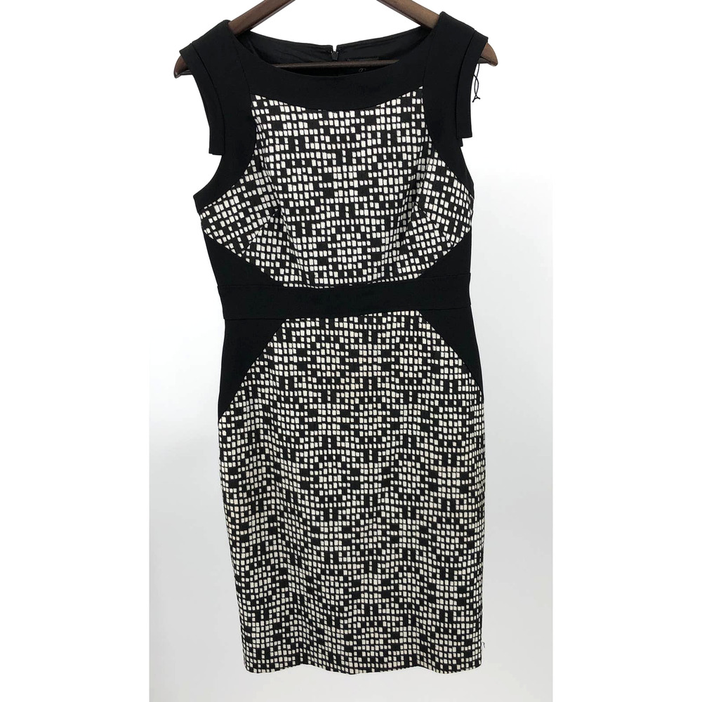Adrianna Papell Capped Sleeve Sheath Dress